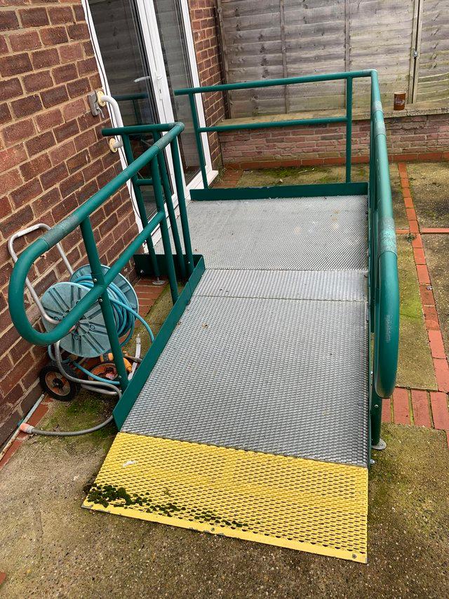 Preview of the first image of Disabled ramp system mobility aid.