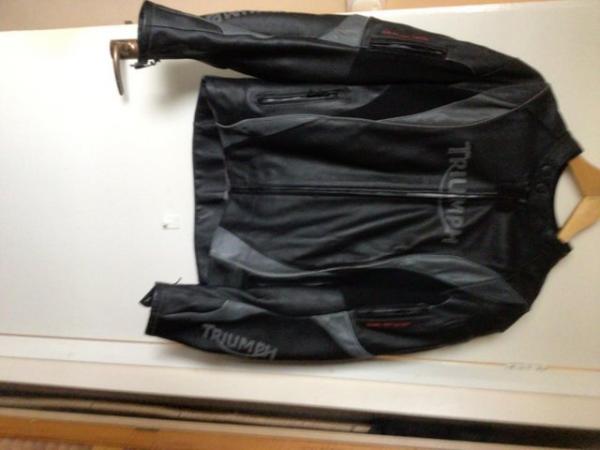 Image 2 of Triumph Motorcycle Jacket & Jeans