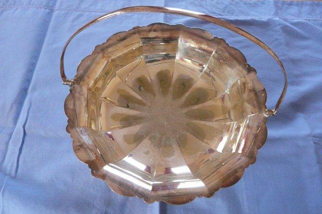 Image 1 of Silver plated fruit or sweets bowl