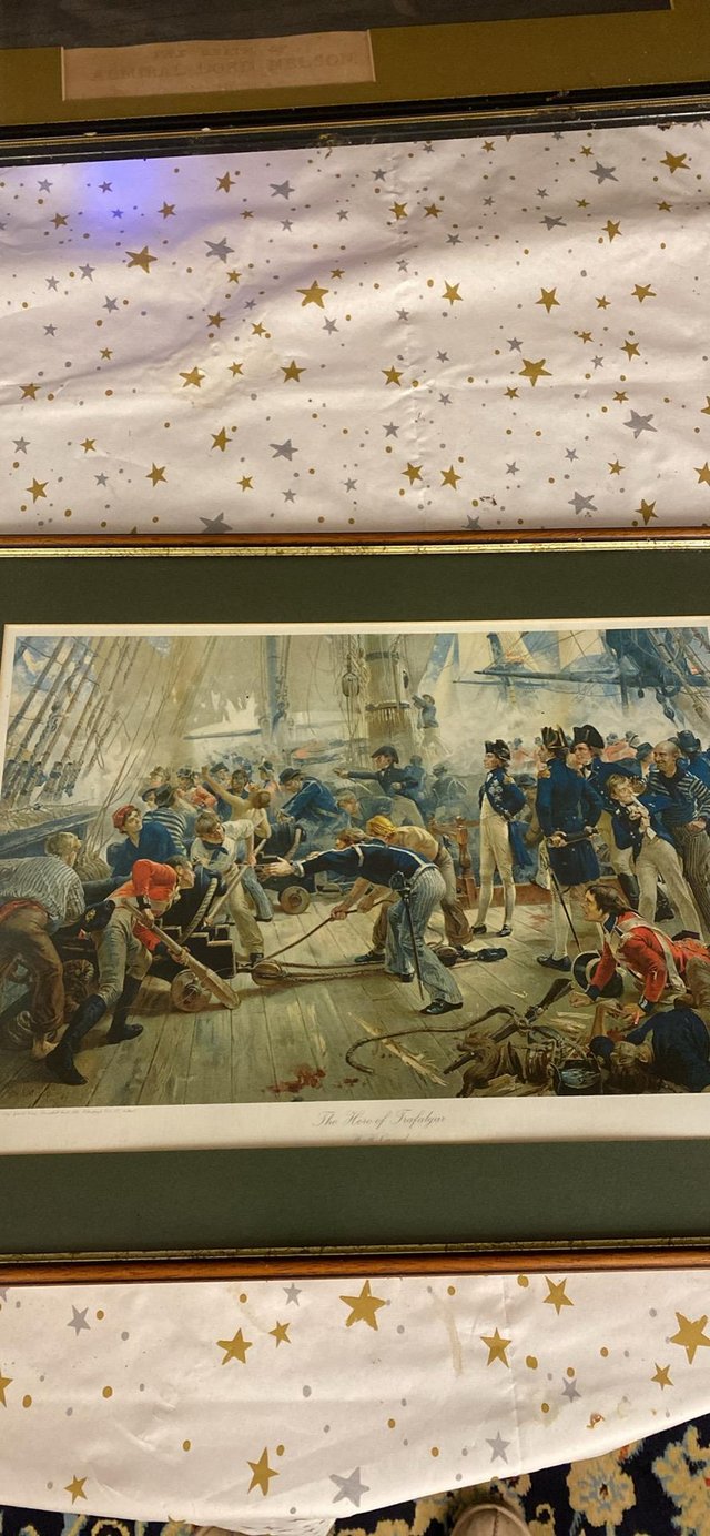 Preview of the first image of Print of The Hero of Trafalgar.