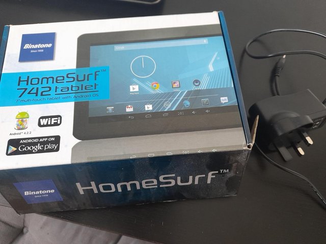 Preview of the first image of 7" Android Binatone Homesurf 742 Tablet.