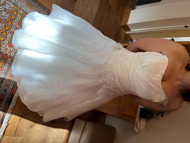 Preview of the first image of Tea Length Wedding Dress.