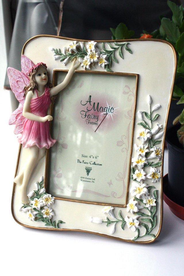 Preview of the first image of NEW Dezine Fairy Frame 21 x 16cm, photo size 4 x 6ins..