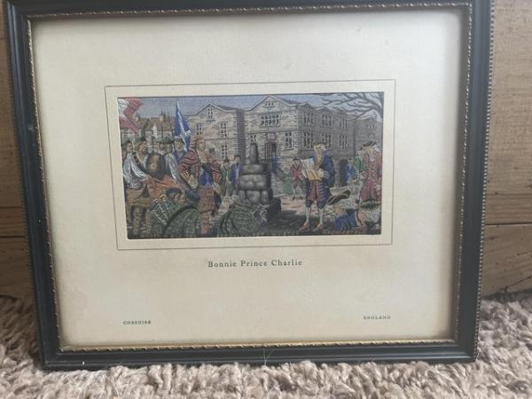 Image 1 of Macclesfield Silk Picture Bonnie Prince Charlie
