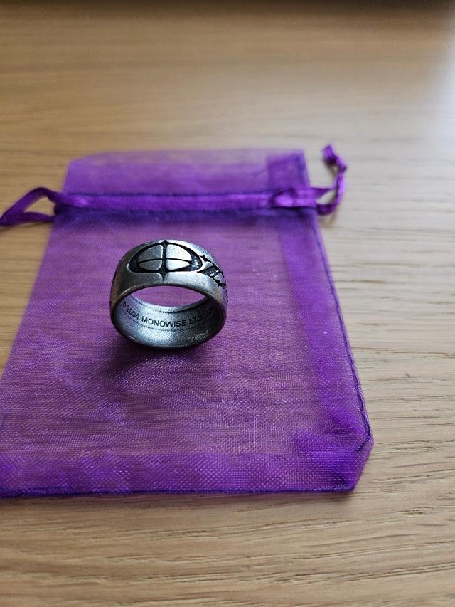 Preview of the first image of 'Ozzy' Pewter Unisex Ring.