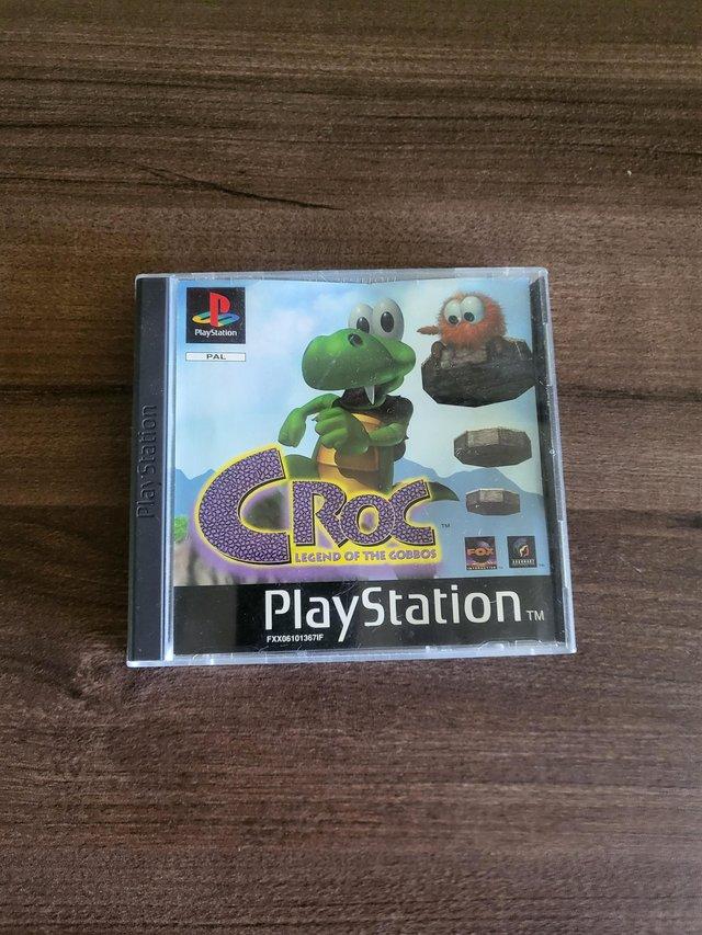 Preview of the first image of Croc Legend of the gobbos playstation game PS1.