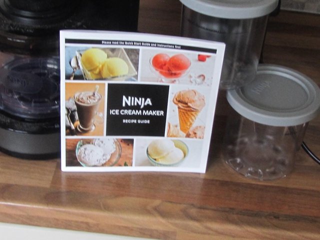 Preview of the first image of NINJA ICE CREAM MAKER MODEL NC 300 UK.