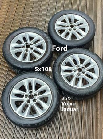 Image 1 of Ford Alloys, 5x108. Focus, Transit Connect, Mondeo, S-Max