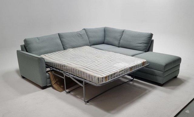 Image 7 of Sofa Workshop 'Jude' corner sofa bed suite with footstool