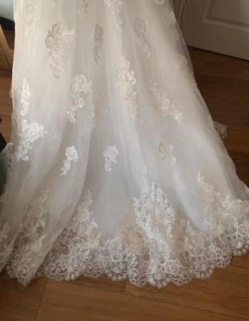 Image 2 of Wedding dress very good condition off white