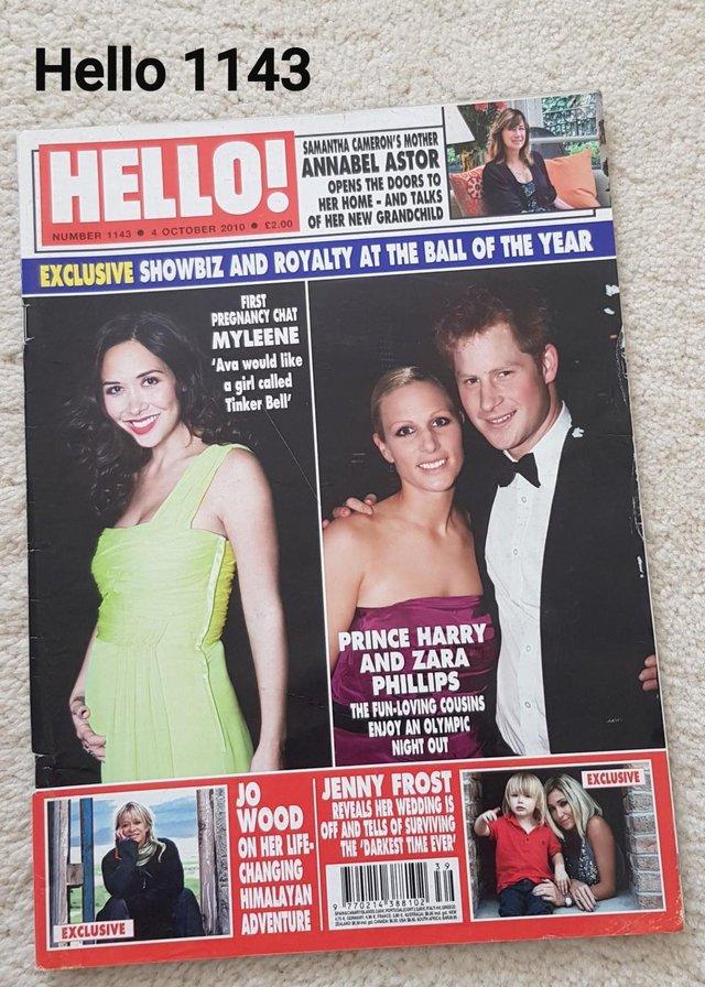 Preview of the first image of Hello Magazine 1143 - Showbiz & Royalty at the Ball of Year.