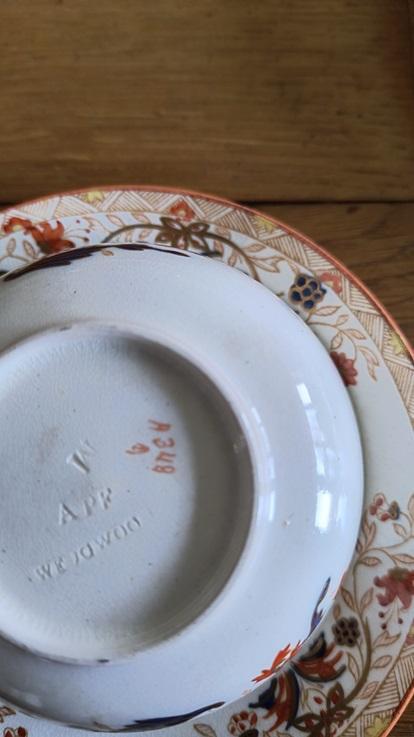 Preview of the first image of Antique Wedgwood plates and cups.