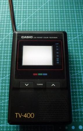 Image 1 of Casio TV-400T 2 inch LCD pocket analogue UHF TV