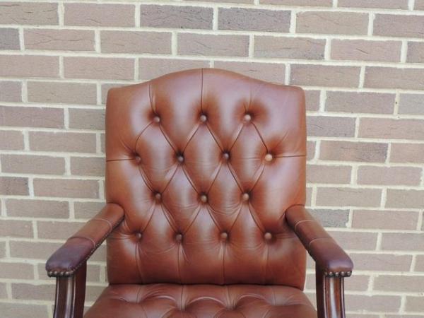 Image 5 of Chesterfield Tan Gainsborough Chair (UK Delivery)