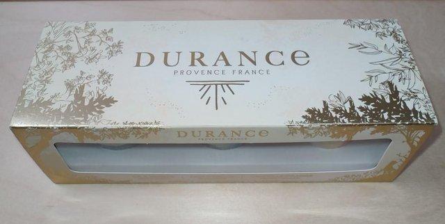 Preview of the first image of New Set of 3 Scented Durance Candles Collect or Post.