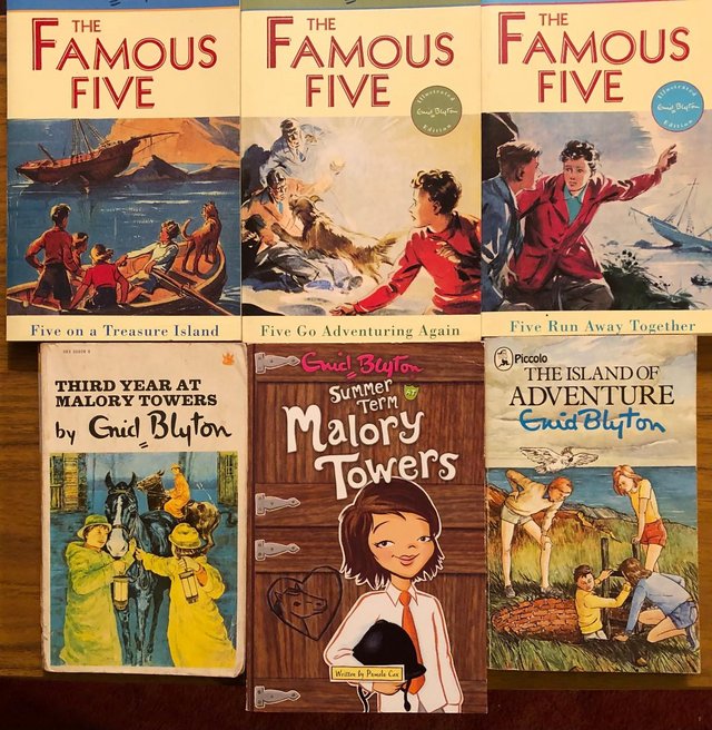 Preview of the first image of 6 ENID BLYTON NOVELS FOR CHILDREN.