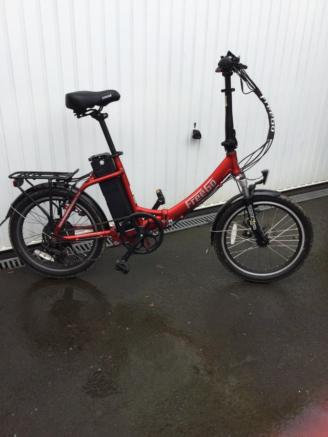 Preview of the first image of 2 FREEGO FOLDING ELECTRIC BIKES.