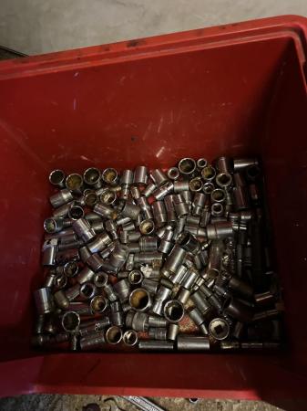Image 2 of Mechanic's assortment sockets tools etc