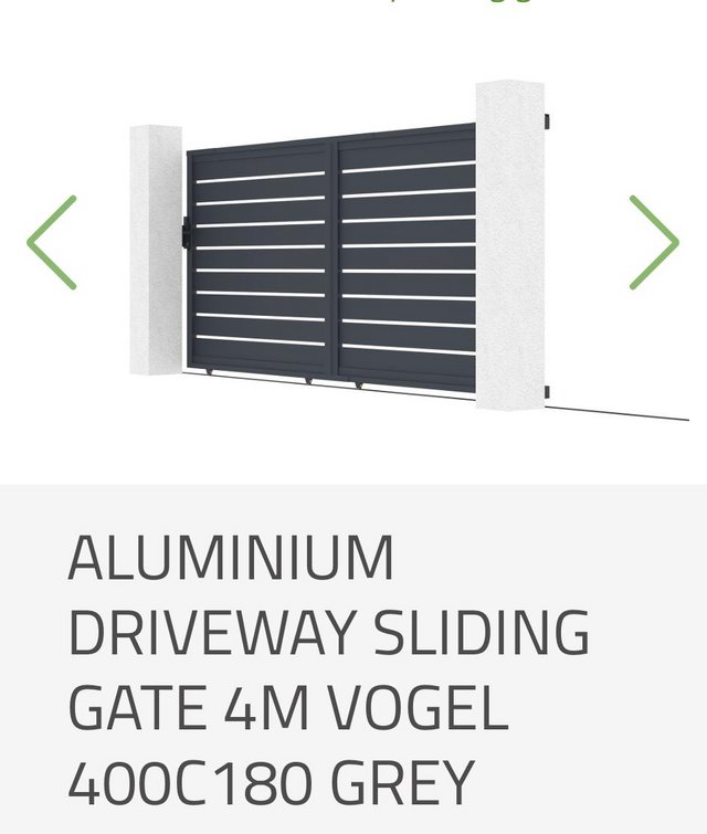 Preview of the first image of Brand New Electric Sliding Driveway Gate.