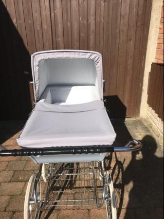 Image 3 of Silver Cross Traditional Carriage Pram