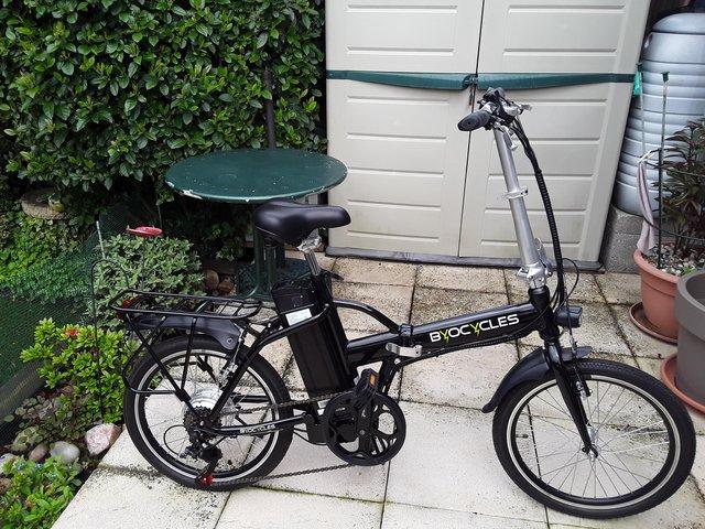 Byocycle folding ebike 20inch wheel - £500 no offers