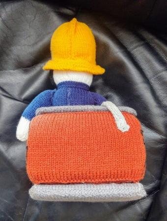 Image 3 of A Hand Knitted Free Standing Fireman