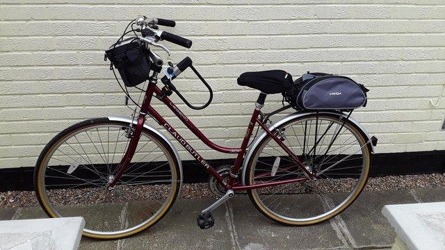 Image 1 of Ladies Claud Butler Legend Bike with accessories.