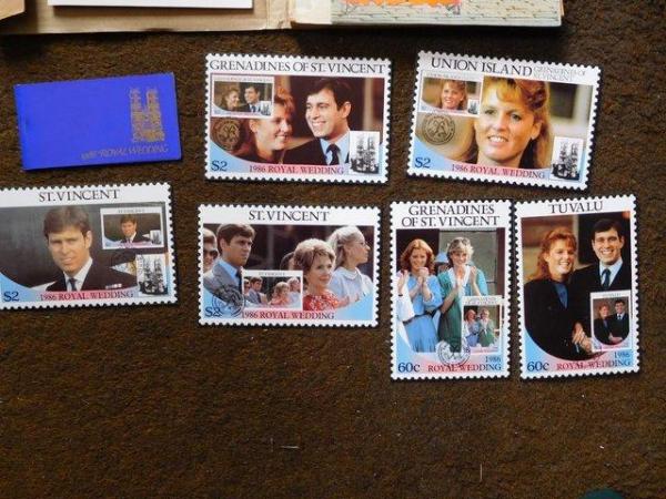 Image 3 of Stamps - Royal Wedding 1986 - Andrew and Sarah Ferguson