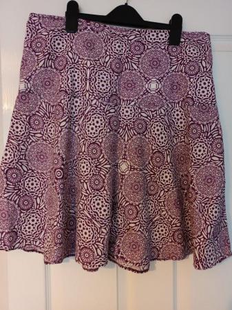 Image 3 of M&S , summer skirt size 12 knee length