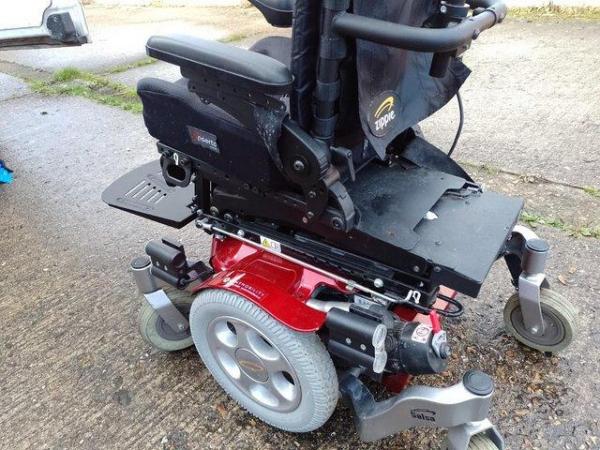 Image 3 of salsa m2 quickie lift and tilt junior wheelchair