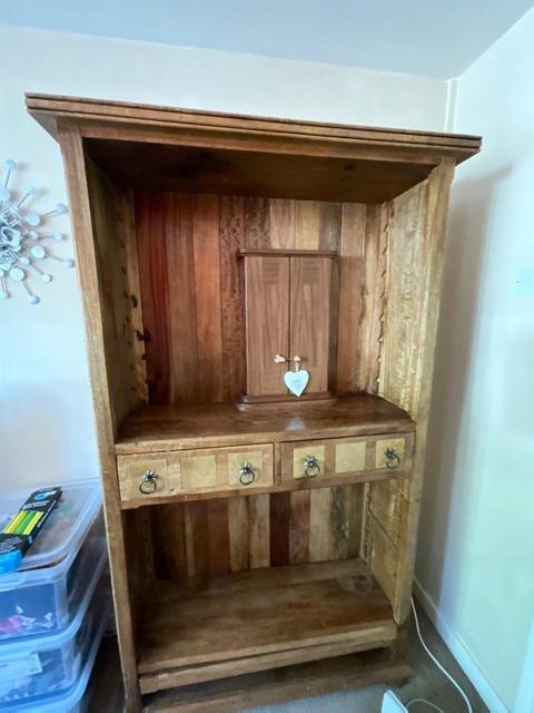 Preview of the first image of Large Mango Wood Unit in great condition.
