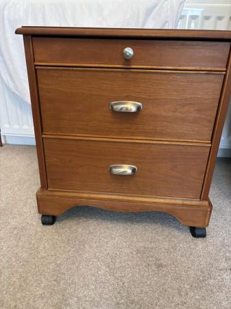 Image 1 of Two Stag minstrel bed side cabinets
