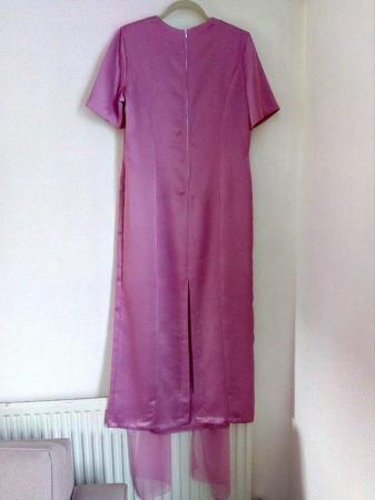 Image 2 of LADIES PARTY DRESS LILAC 12 UK