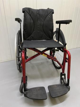 Image 2 of Kuschell Compact Folding Wheelchair & New Lightweight Wheels