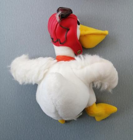 Image 11 of Duck Soft Toy Pilot. Size: 9.1/2" Tall.