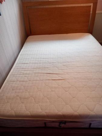 Image 2 of DOUBLE MEMORY FOAM MATTRESS IN GOOD CLEAN CONDITION (M34)