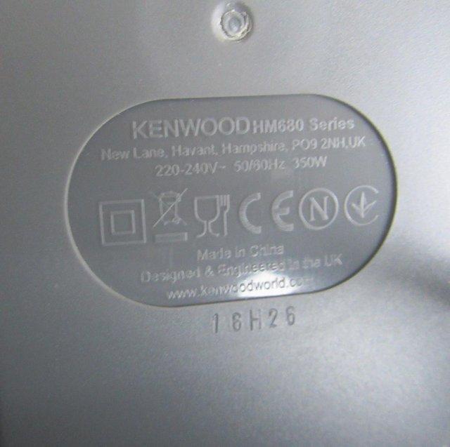 Preview of the first image of Kenwood Chefette Model HM680 Hand Mixer; Brand New.
