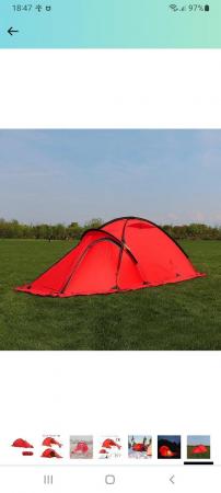 Image 1 of Tent 2 berth ,geertop 4 season never used