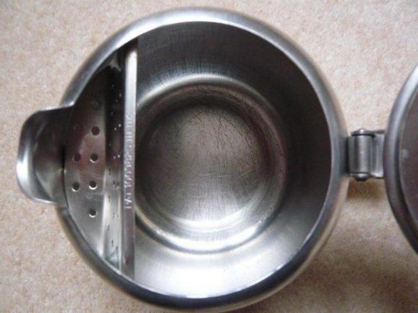 Image 2 of Old Hall stainless steel teapot 1pint, vintage mid century