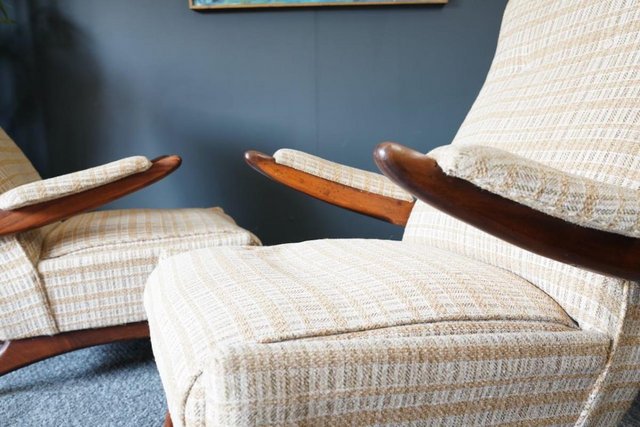 Image 10 of Mid Century Greaves & Thomas Rosewood Armchairs