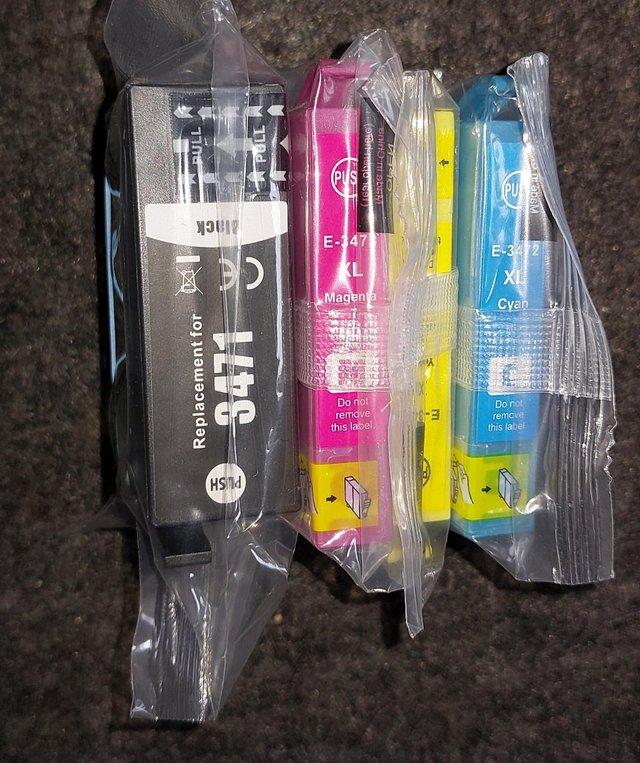 Preview of the first image of Epson Pro WF-3720DWF/WF-3725DWF COMPATIBLE Ink Cartridges 34.