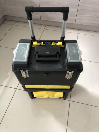 Image 3 of Large wheeled toolbox with large quantity of tools