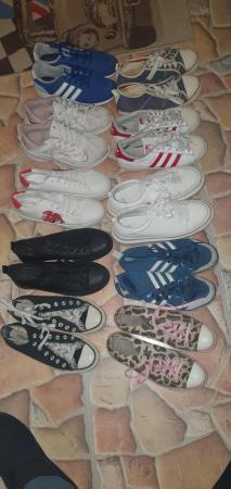 Image 2 of 10 Pairs Of Womans Trainers & Pumps, Size 5 , Good Condition