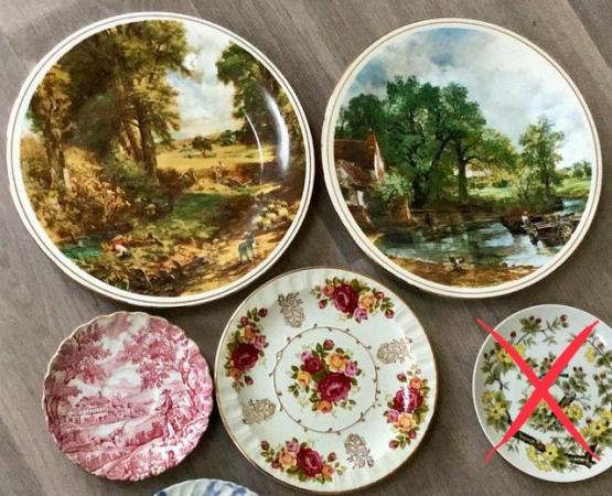 Image 1 of Lovely vintage plates, saucer etc. Collectable !