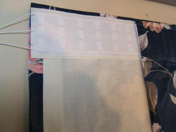 Image 2 of Ready made lined curtains pencil pleat heading
