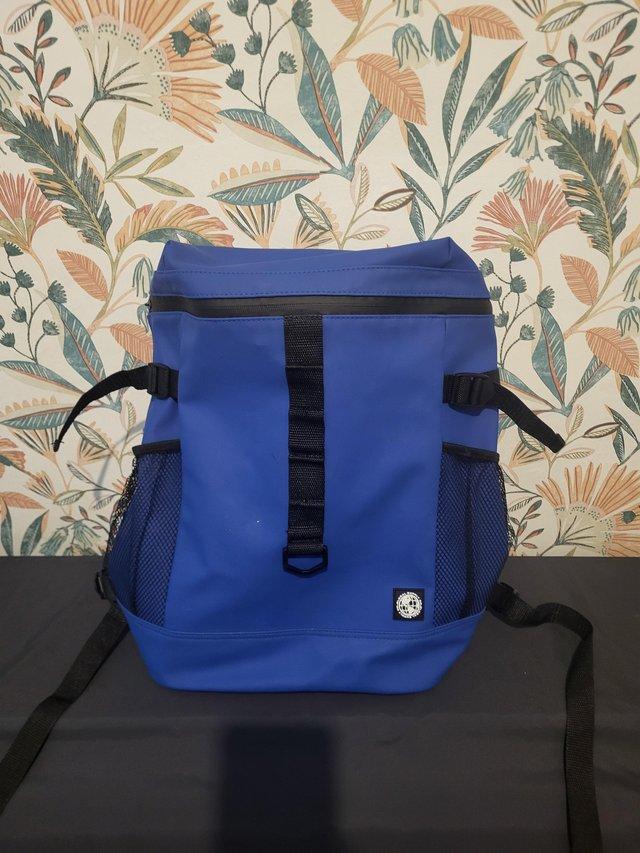 Preview of the first image of Blue Backpack - Very good condition.