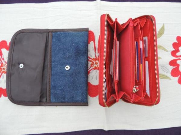 Image 2 of Authentic Valentino Large Red Clutch Purse / Wallet.