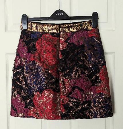 Image 2 of Ladies Boho Style Mini Skirt By River Island - Size 10  B29