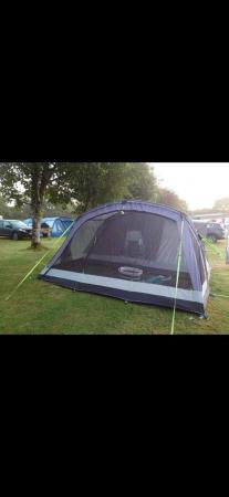 Image 1 of Kampa croyd 6 air tent with vesterbal poly cotton