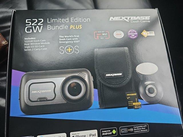 Preview of the first image of Nextbase two dash cam bundle..